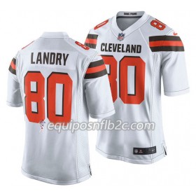 Camiseta Hombre NFL Cleveland Browns Jarvis Landry 80 Nike Blanco
